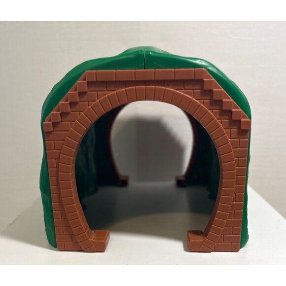 Thomas Trackmaster & Friends Trackmaster Green Brown Tunnel 7" Long - Picture 3 of 6